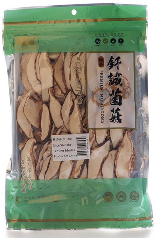 钎诚 Golden Bai Wei Dried Sliced Mushroom