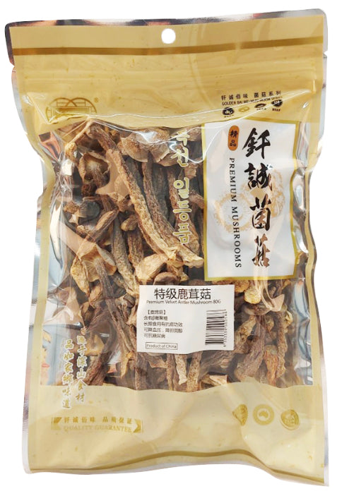 钎诚 Golden Bai Wei Premium Deer Mushroom