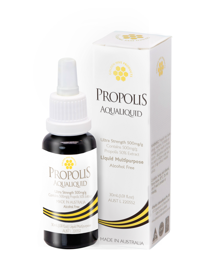 Golden Hive Propolis Aqualiquid 30ml 甜蜂膠