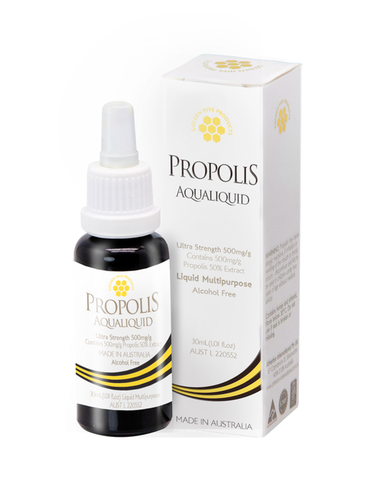 Golden Hive Propolis Aqualiquid 30ml 甜蜂膠