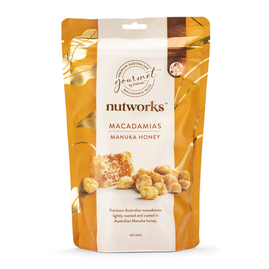 Nut Works Manuka Honey Macadamias 200g