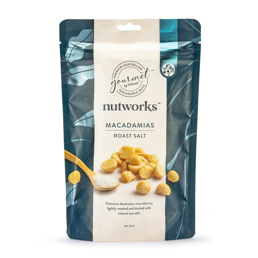 Nut Works Roast Salt Macadamias 200g