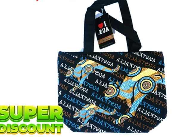 Australian Souvenir Large Shopping Bag