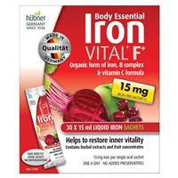 Body Essential Iron Vital F+ Liquid Sachets