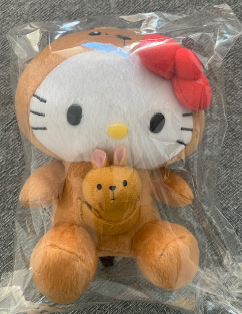 50th Anniversary Australian Limited edition Hello Kitty Plush 6 inch Kangaroo