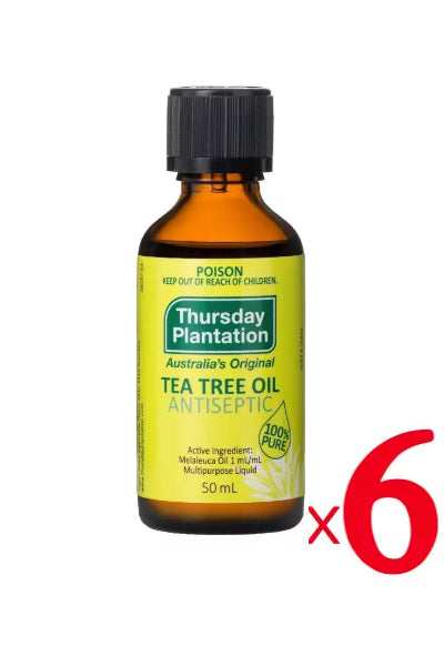 Thursday Plantation Tea Tree Oil 50ml *6  (THURSDAY100)