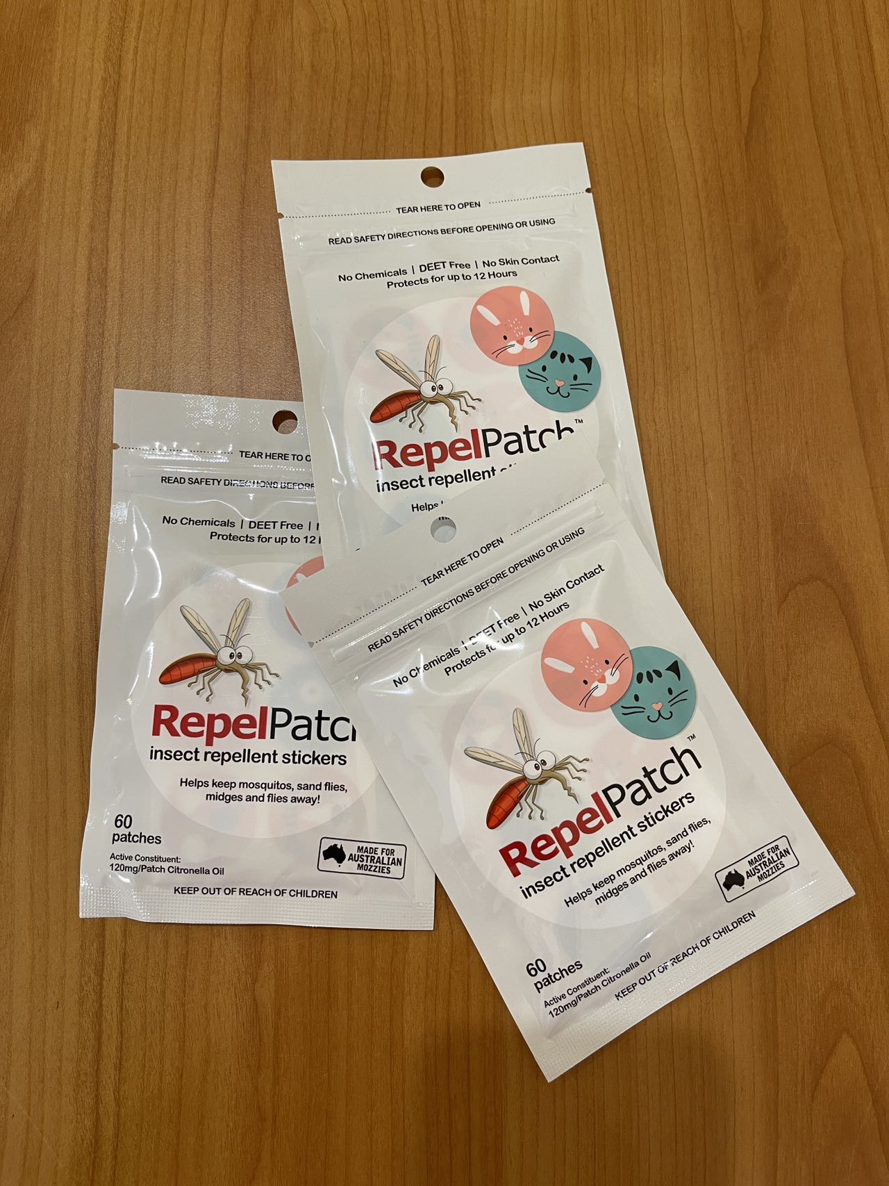 Patch RepelPatch Insect Repellent Stickers *3 packs