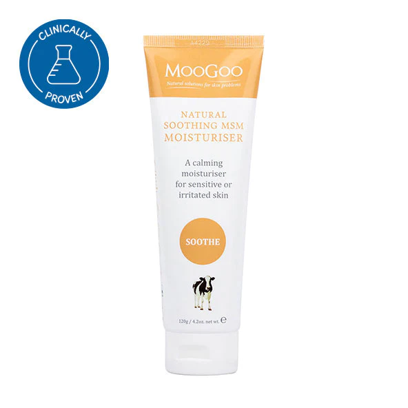 Moogoo Soothing MSM Moisturiser 120g