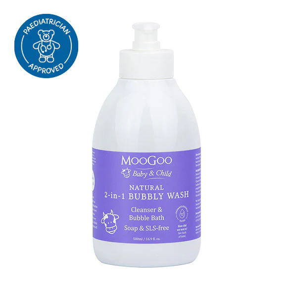 Moogoo 2-in-1 Bubbly Wash 500ml