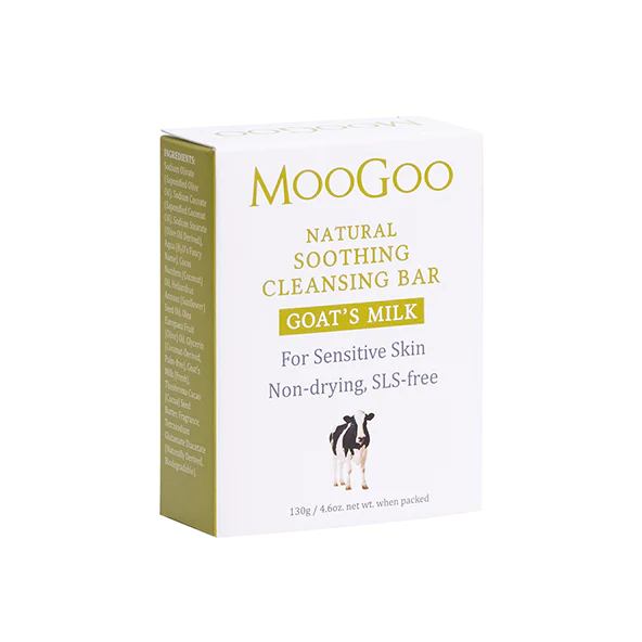 Moogoo Soothing Cleansing Bar 130g - Goat's Milk