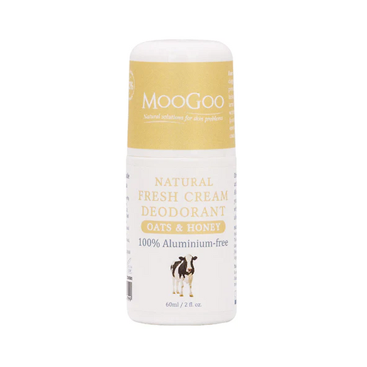 Moogoo Fresh Cream Deodorant - Oats & Honey 60ml