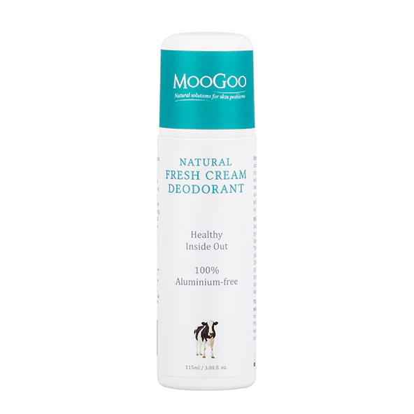 Moogoo Fresh Cream Deodorant - Lemon Myrtle 115ml