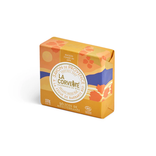 La Corvette DELICES DE MEDITERRANEE Organic Prickly Soap 100g