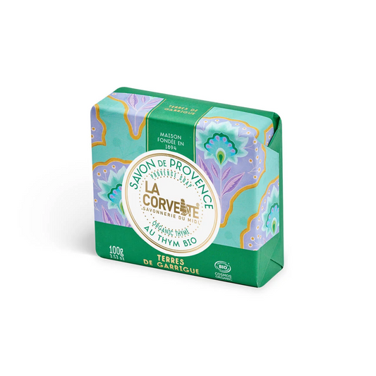 La Corvette TERRES DE GUARRIGUE Organic Thyme Soap 100g