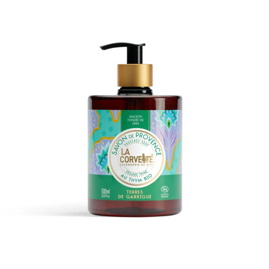 La Corvette TERRES DE GUARRIGUE Organic Thyme Liquid Soap 500ml