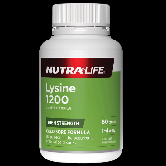 Nutra-Life Lysine 1200MG 60s