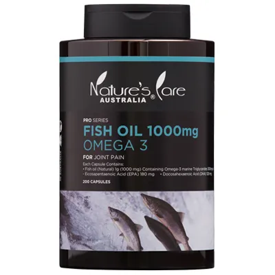 Nature's Care Pro Series Fish Oil 1000mg Omega 3 200s