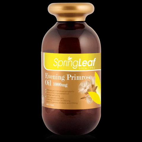 Spring Leaf Evening Primrose Oil 1000mg 400 Capsules – 123buynow