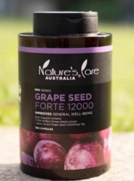 Nature's Care Pro Series Grape Seed Forte 12000 Cap X 300