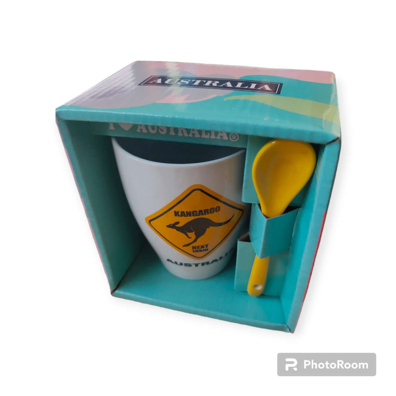 Australian Souvenir Mug & spoon - RS 36