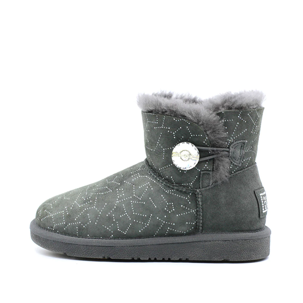 Ozlamb Ugg STAR SHORT UGG BOOT - GERY