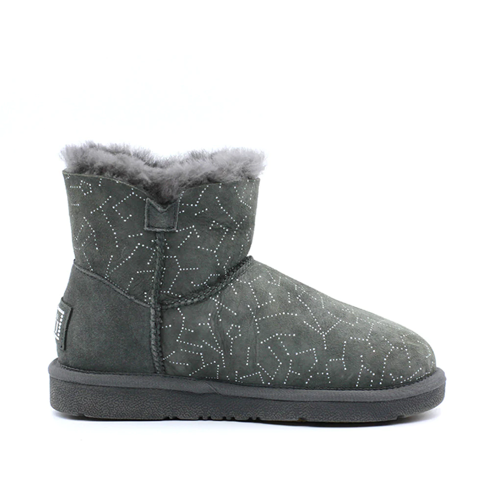 Ozlamb Ugg STAR SHORT UGG BOOT - GERY