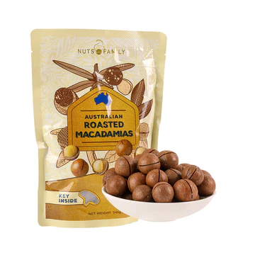 Nuts Family Australian Roasted Macadamias 240g