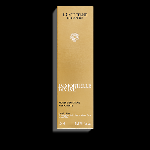 L'occitane Immortelle Divine Cleansing Foam 125ml