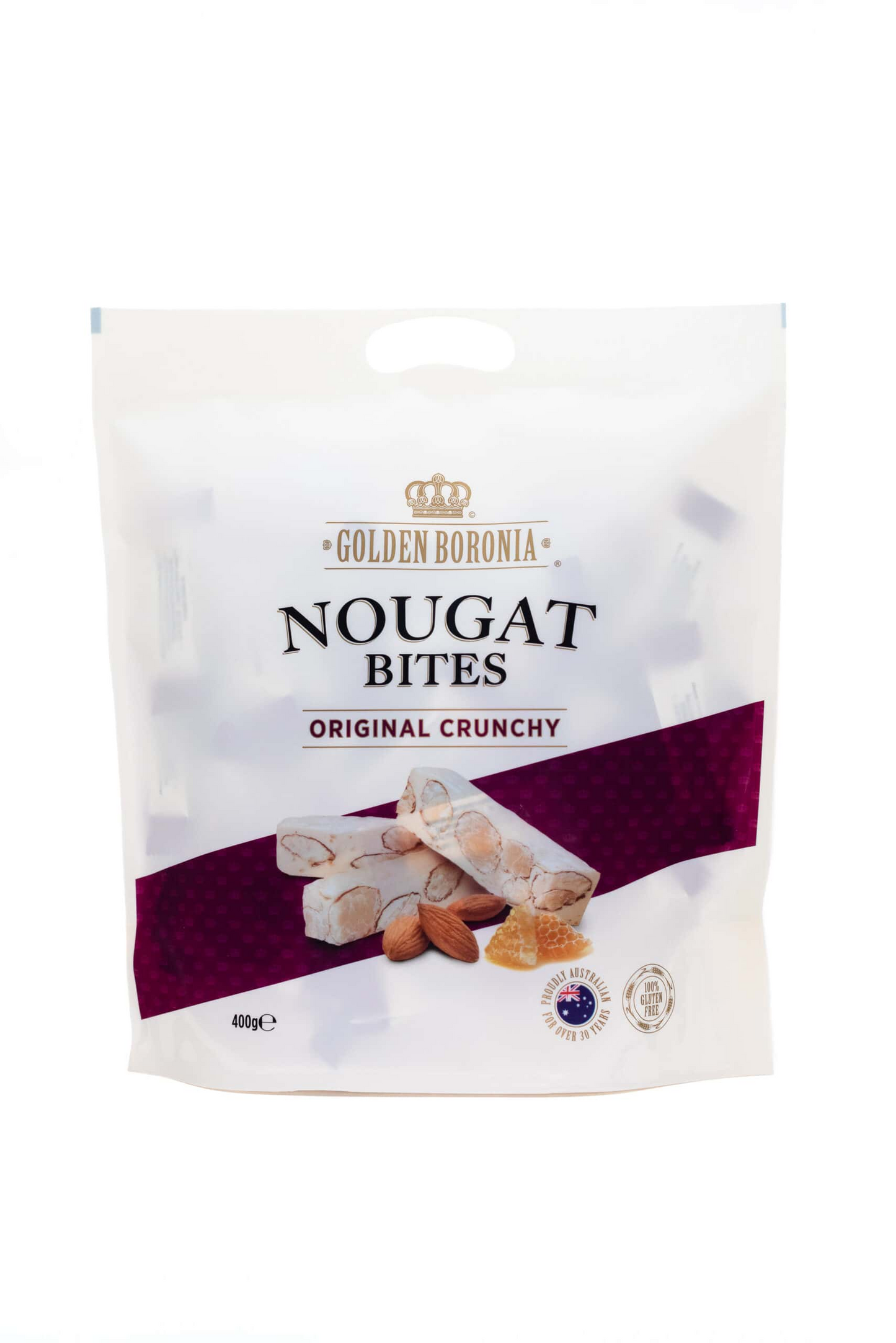 Golden Boronia-Original Crunchy Nougat 400g