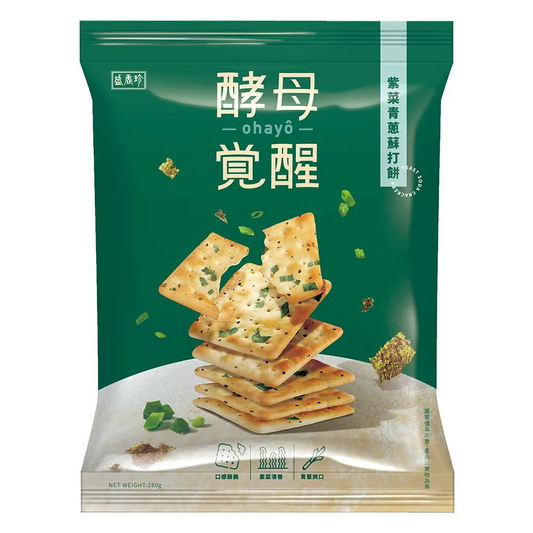 盛香珍 Triko Seaweed and Green Onion Soda Crackers