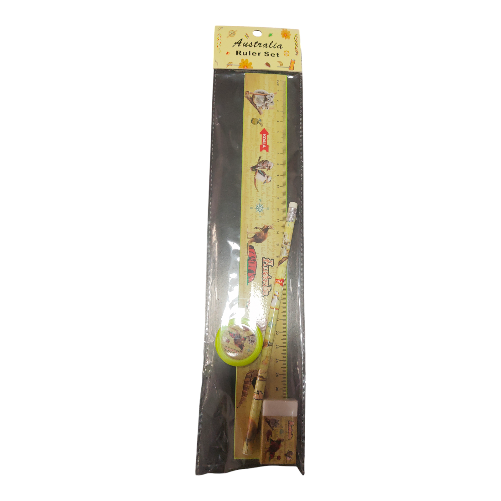 Australian Magic Ruler Australian Souvenir Ruler Set – 123BuyNow | Lions Club Charity Shop
