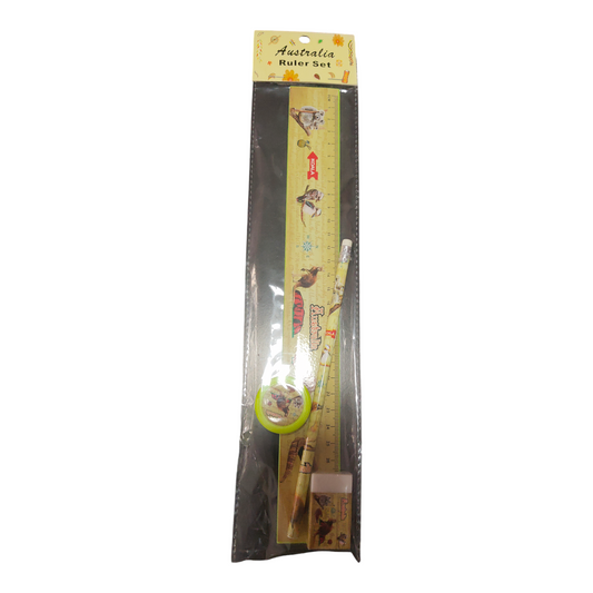 Australian Souvenir Ruler Set