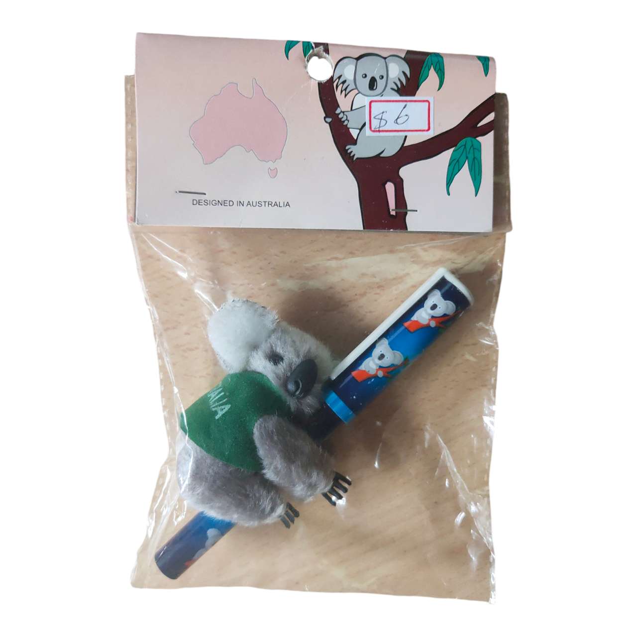 Australian Souvenir Pen with Soft Toy