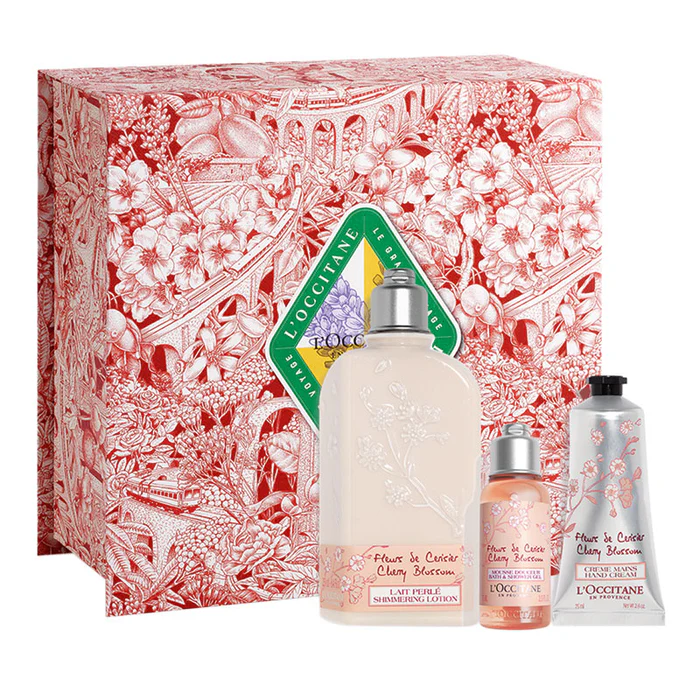 L'occitane Cherry Experience Collection Gift Pack