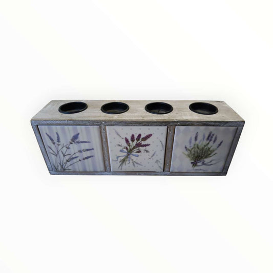 Tea Light Lavender Box