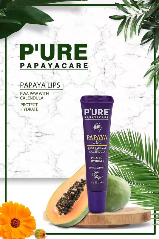 P'URE Papaya Lips  ﻿10g