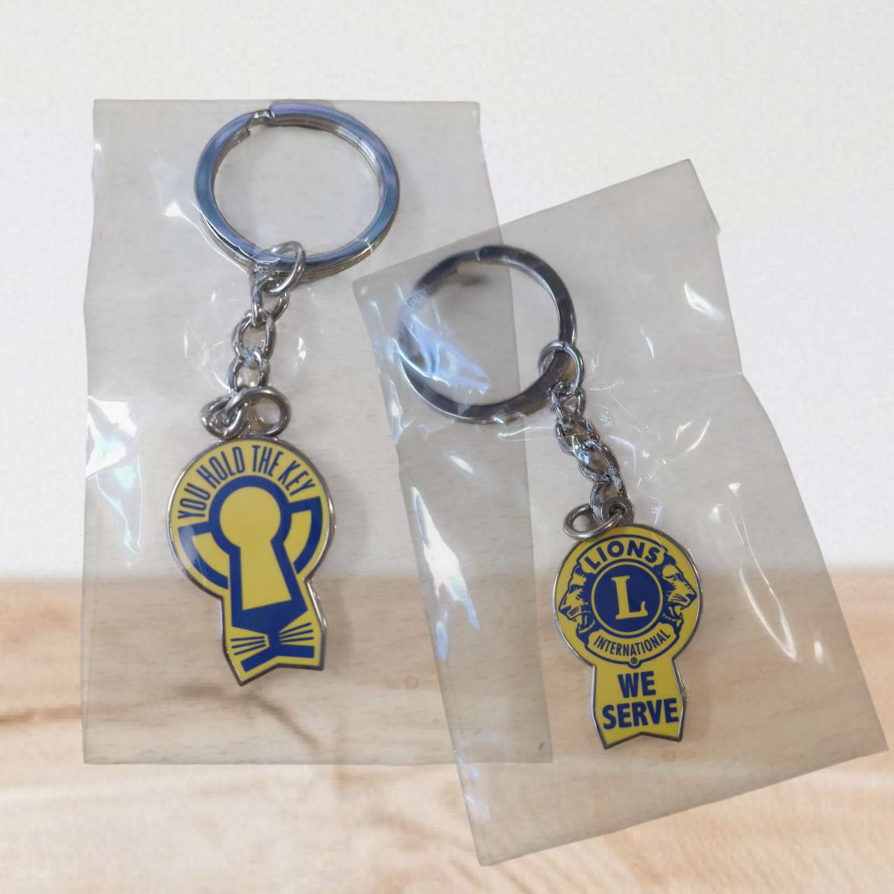 Lions Key Ring ( double side )
