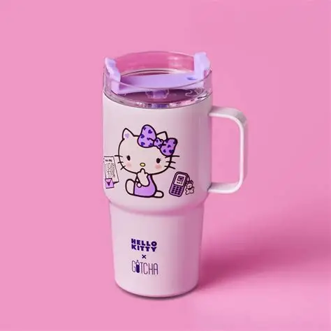 Hello Kitty 50th Anniversary Stainless Steel Tumbler Hello Kitty 600ml