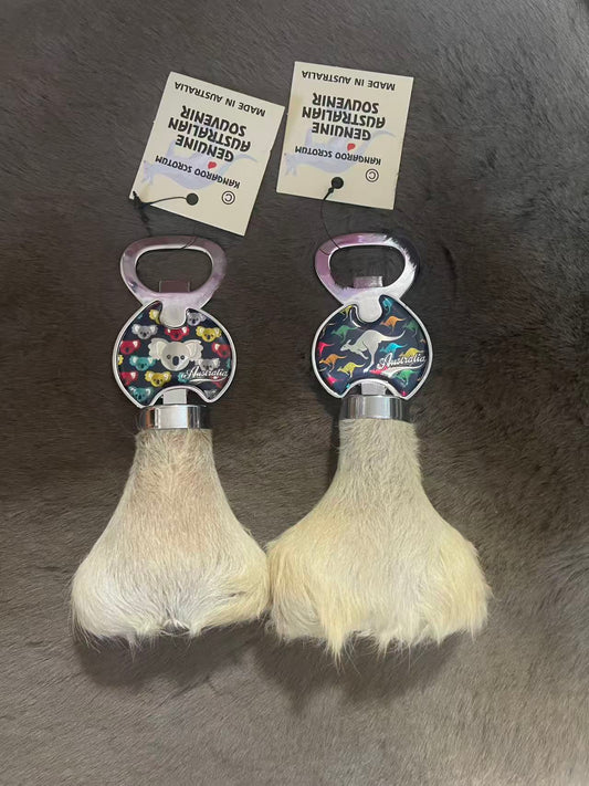 KANGAROO SCROTUM  BOTTLE OPENERS (Double Side)