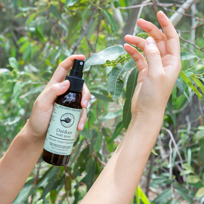 Natural Insect Repellent: Outdoor Body Spray