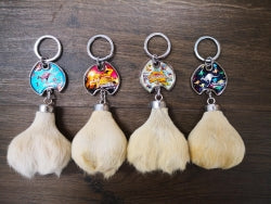 Kangaroo Scrotum keyring