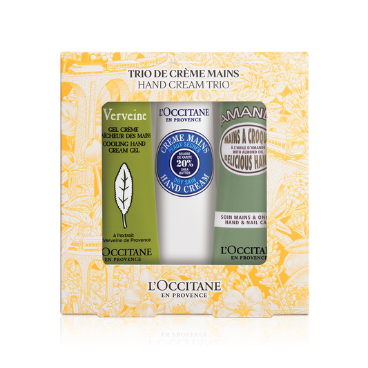 L'occitane Classic Hand Cream Trio 新款