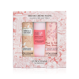 L'occitane Floral Hand Cream Trio 新款