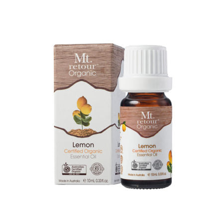 Mt. Retour Lemon Certified Organic Essential Oil (MR20) 10mL 檸檬