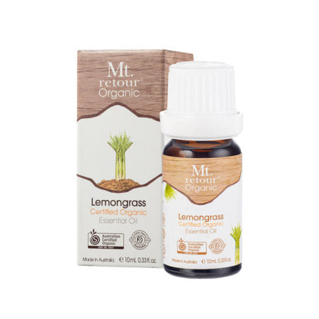 Mt. Retour Lemongrass Certified Organic Essential Oil (MR24) 10mL 檸檬草