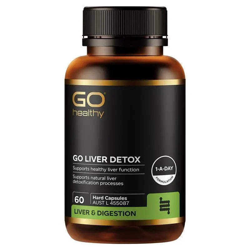 GO Healthy Liver Detox 1 A Day 60 Capsules