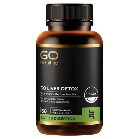 GO Healthy Liver Detox 1 A Day 60 Capsules