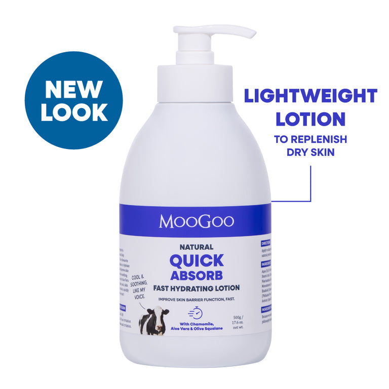 Moogoo Fast Hydrating Lotion 500g (New Look)