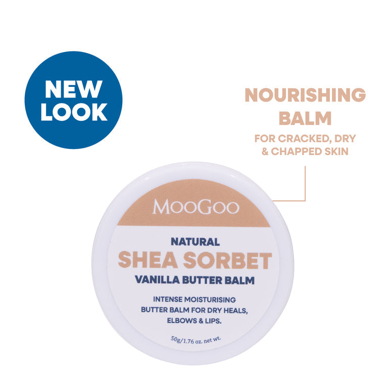 Moogoo Shea Sorbet Vanilla Butter Balm 50g (New Look)