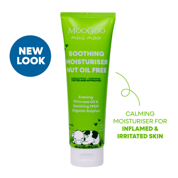 Moogoo Baby Soothing Moisturiser Nut Oil Free 120g (New Look)